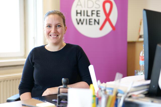 Die Ärztin Mirijam Hall ist die neue Vorsitzende der Wiener Aids Hilfe. | Foto: Max Spitzauer