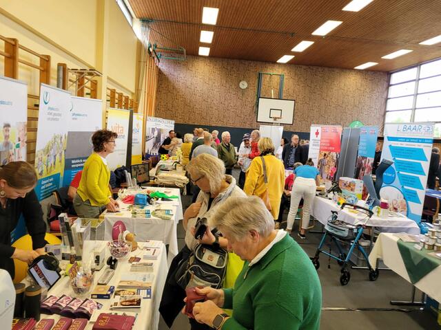 Großes Interesse bei den Ausstellern beim regionalen Gesundheitstag in Garsten