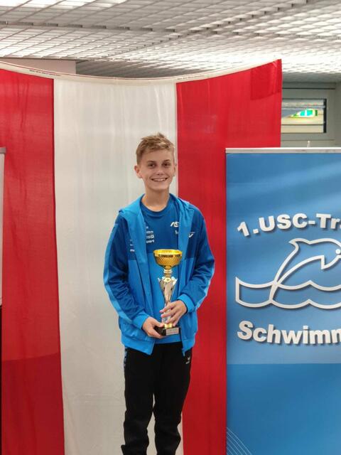 Sieg, Limit, beste Einzelleistung - Finn Kreps auf seiner Paradedisziplin in Top-Form | Foto: ASV Linz / Kreps