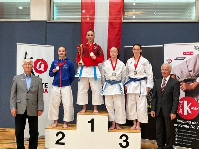 Vienna Open Siegerin Tamara Lehner | Foto: Frieways Karateklub