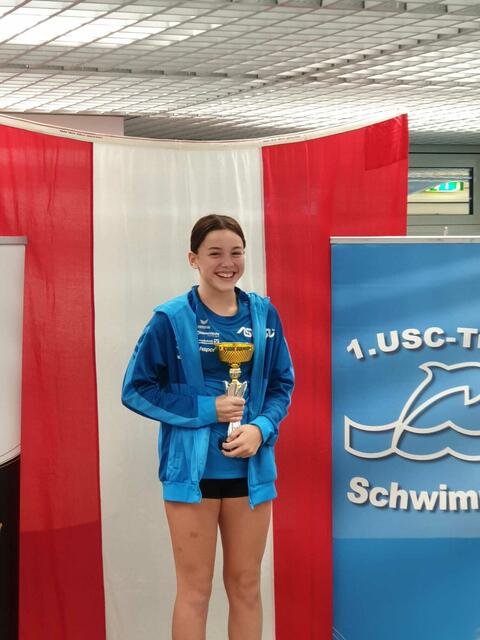 Sieg, Limit und Beste Einzelleitung im JG 2011. Lea Dorninger belohnte sich für ihren Trainingsehrgeiz! | Foto: ASV Linz / Kreps