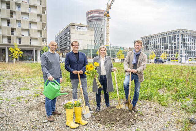 Baustart Nikolaus-Harnoncourt-Park: Die Smart City wird doch noch grün ...