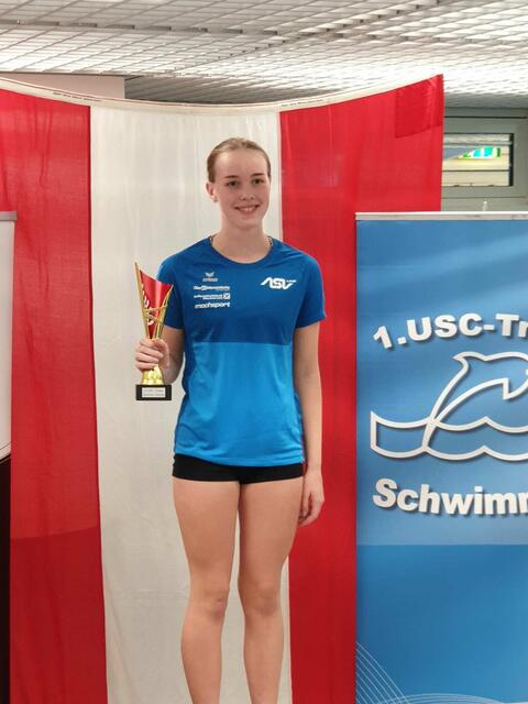 Grand Slam Siegerin Lucie Sageder - 6 Starts, 6 Siege und beste Esnzelleistung im JG 2010 | Foto: ASV Linz / Kreps