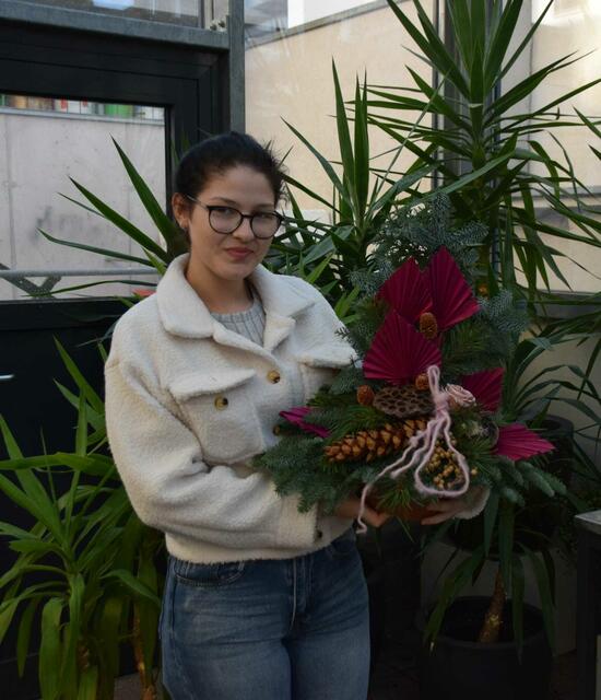 Im Glashaus der Berufsschule Wels3.
Eldina