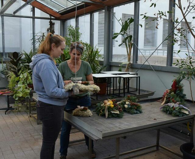 Im Glashaus der Berufsschule Wels3.