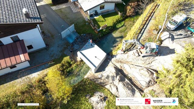 In St. Ulrich werden u. a. vier Brücken errichtet. | Foto: klubarbeit.net/Jöbstl