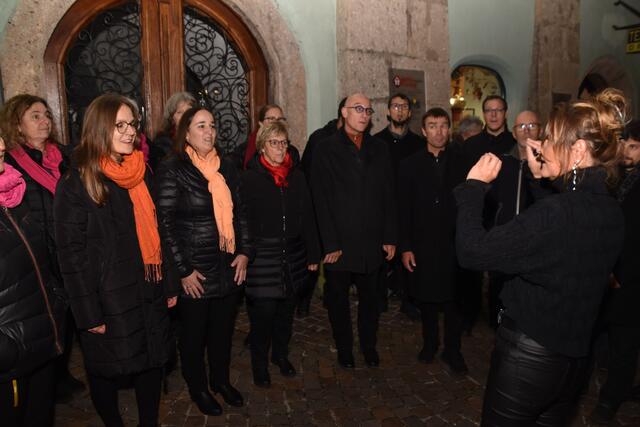 Die Chorgemeinschaft Inigazingo in ihrem Element | Foto: Kendlbacher