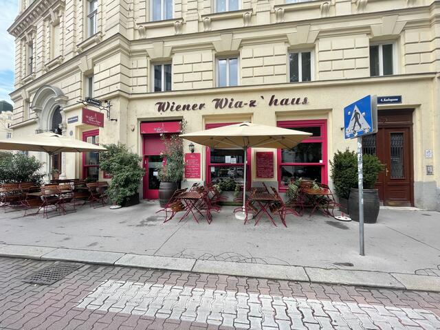 Das "Wiener Wiazhaus" in der Karlsgasse 22.  | Foto: Lisa Kammann