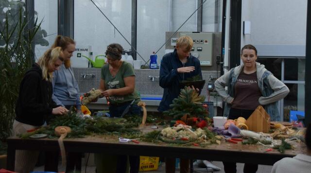 Arbeitsplatz die Lehrlinge