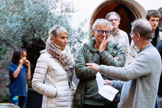 ... immer zu Späßchen aufgelegt. Der Treibhaus-Norbert. | Foto: Martin Vandory/Illusionsbanderolen