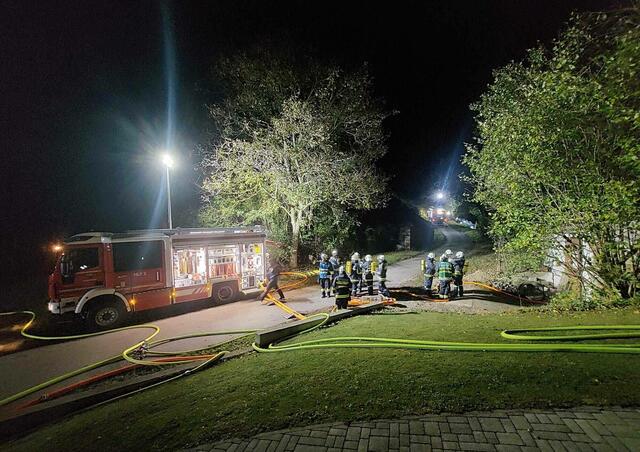 Die fünf Feuerwehren probten für den Ernstfall. | Foto: FF Siegersdorf