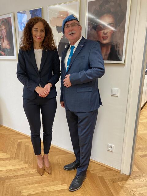 Landesrätin Eva Pawlata | Foto: Gerhard F. Dujmovits - Austrian Soldier of Peace