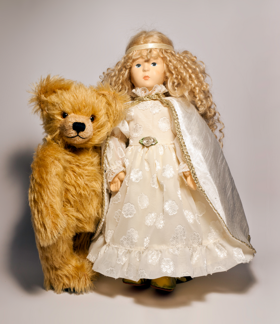 Miniatur Doppelstockbett Puppenhaus - Holz Bett Modell Für Puppen & Sammler