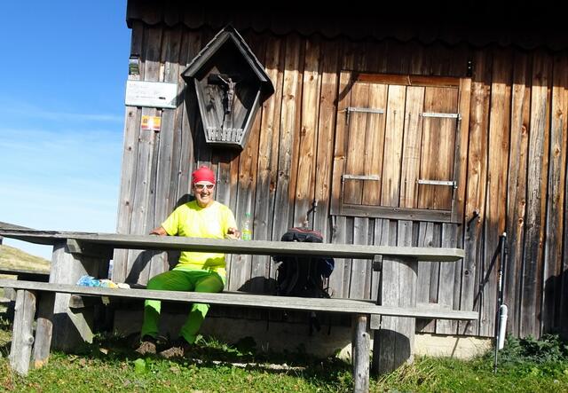 Rast und Jause auf der Dürriegelalm