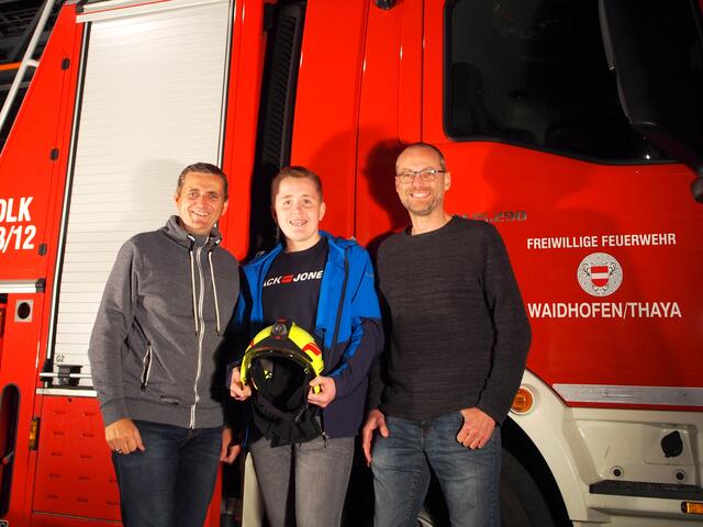 Die FF Waidhofen heißt ihr neues Floriani Mitglied willkommen | Foto: FF Waidhofen