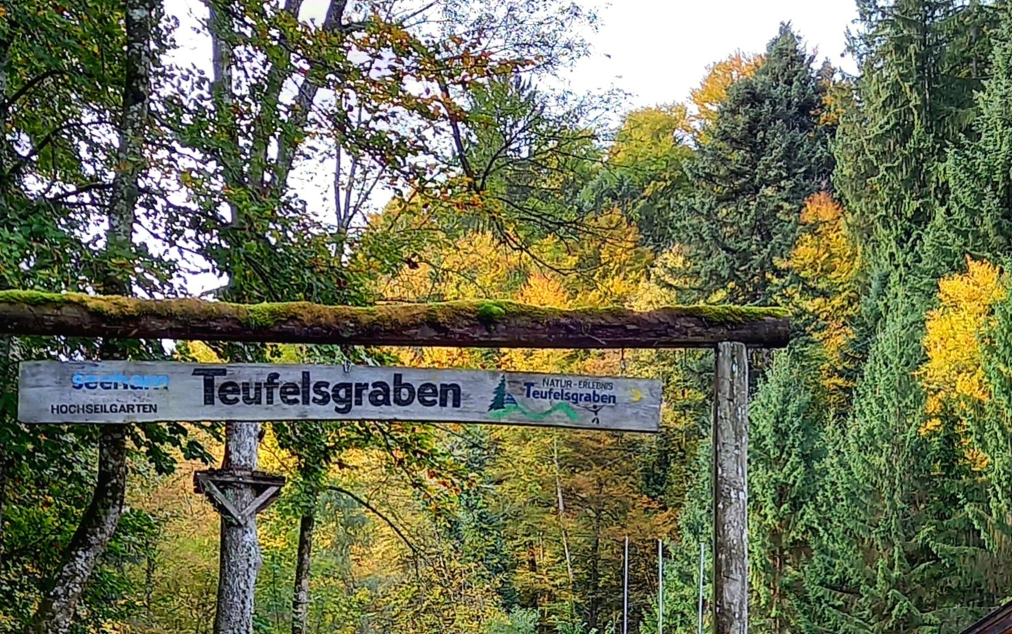 Salzburg ist so schön! Teufelsgraben bei Seeham Salzburg