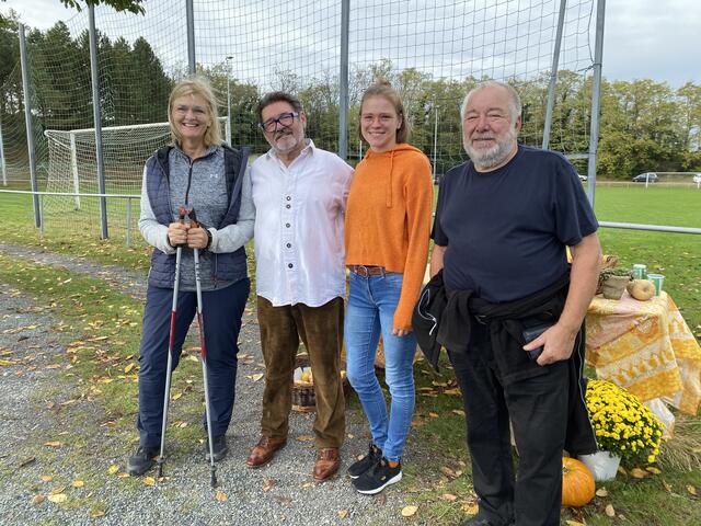 Start und Ziel am Sportplatz in Kr. Minihof/Mjenovo