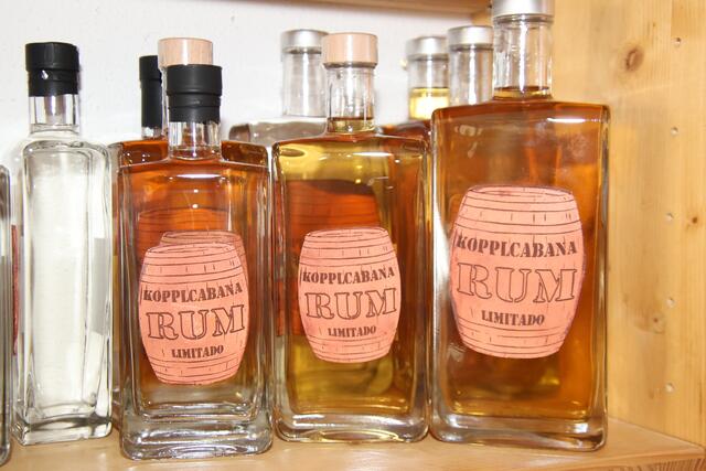Auch Rum, Whisky und Gin produziert der Koppler höchst erfolgreich.