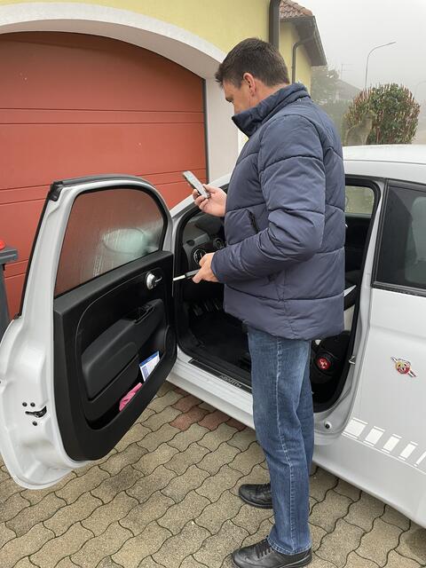 Zugausfall laut Scotty-App, also doch mit dem Auto in die Arbeit pendeln. | Foto: Alexandra Goll