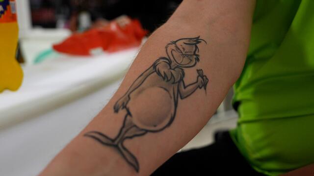 Wenn der Spitzname unter die Haut geht.  | Foto: Stefan Schubert