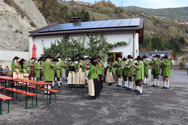Die MK Fließ umrahmte den Nachmittag musikalisch. | Foto: Elisabeth Neuner