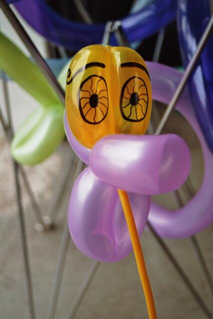 Die Ballons können dann von den Kindern mit nachhause genommen werden | Foto: Merlix/Gerda