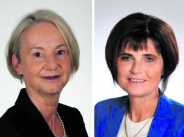 Frauenpower: Amalia Berger-Lehner (r) und Monika Gruber leiten als Präsidentin und Vizepräsidentin seit Oktober das größte Gericht Oberösterreichs. | Foto: Landesgericht Linz