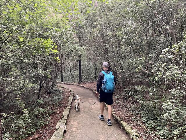 Unterwegs am schönen "Rilke-Weg"