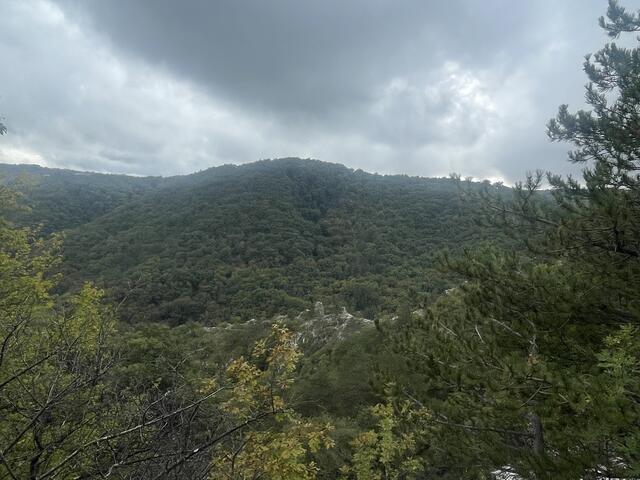 Erster Blick ins "Val Rosandra"