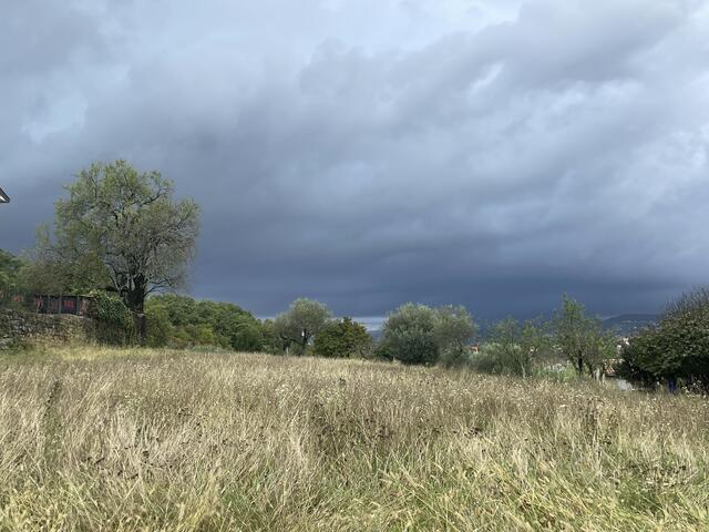 Es schaut schon wieder nach Gewitter aus!