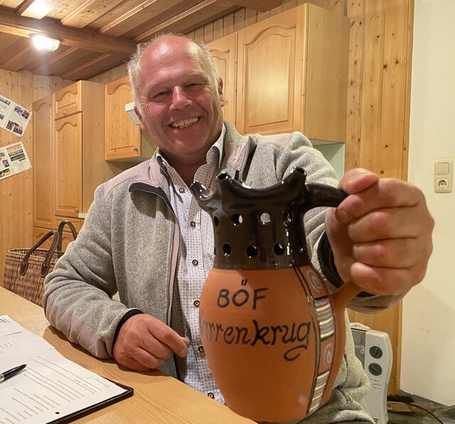 Obmann der Faschingsgilde Plainfeld Wilhelm Kollmann.  | Foto: Rosa Besler