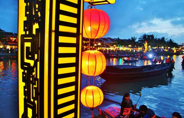 Multimediaschau in St. Pölten: Japanische Brücke in Hoi An in Vietnam | Foto: Peter Löwenstein