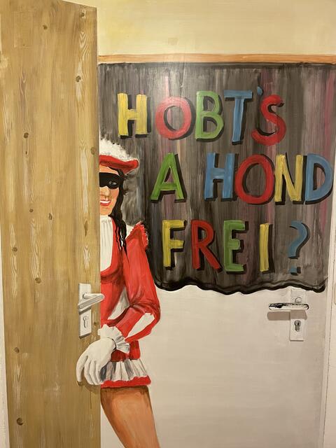 "Hobts a Hond frei", ist das Motto von der Faschingsgilde Plainfeld. | Foto: Rosa Besler