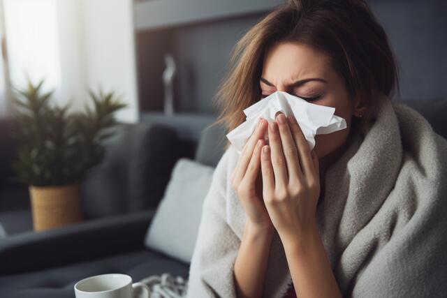 In Herbst und Winter haben Erkältungs- oder Grippeviren Hochsaison. | Foto: stock.adobe.com/alisaaa