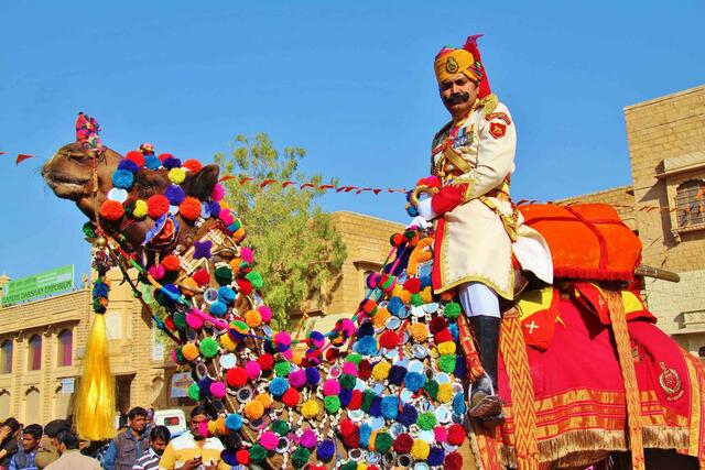 Multimediaschau in St. Pölten: Desertfestival in Jaisalmer in Indien | Foto: Peter Löwenstein