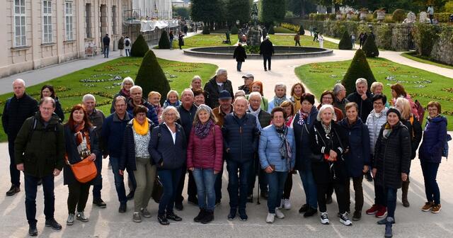 Der Kopfinger Klassentreffen der Jahrgänge 1957 bis 1960 führte nach Salzburg. | Foto: Gemeinde Kopfing