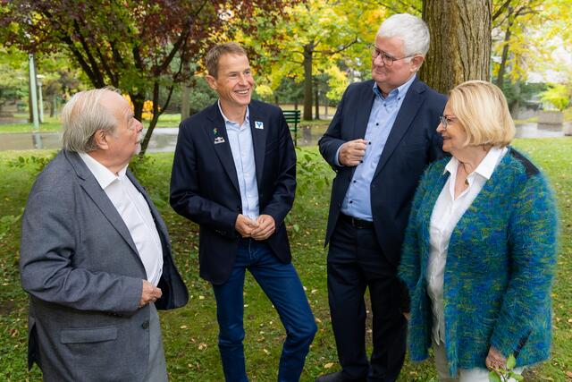 Andreas Goldberger war in der Park Residenz Döbling zu Gast.  | Foto: Harald Klemm