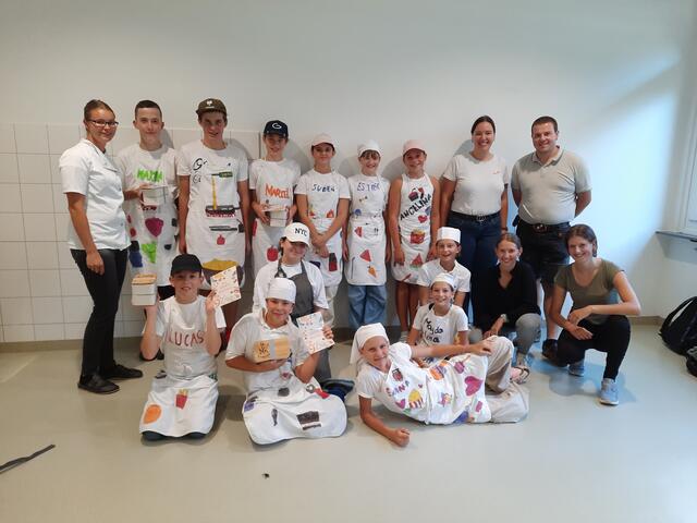 Die Reither Landjugend besuchte die MS Kitzbühel. | Foto: MS Kitzbühel