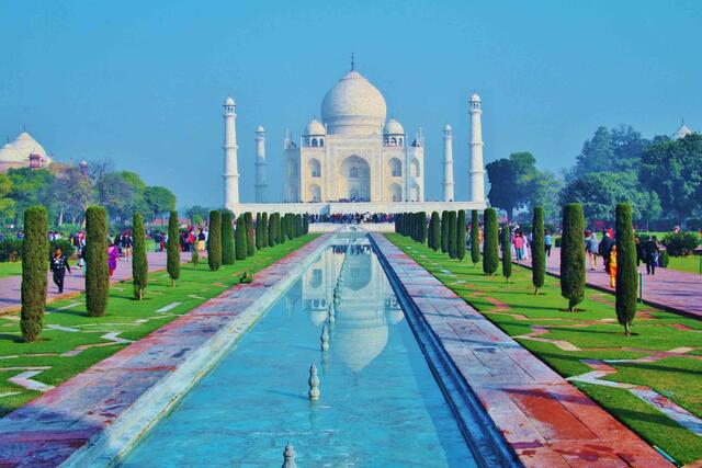 Multimediaschau in St. Pölten: Taj Mahal in Indien | Foto: Peter Löwenstein