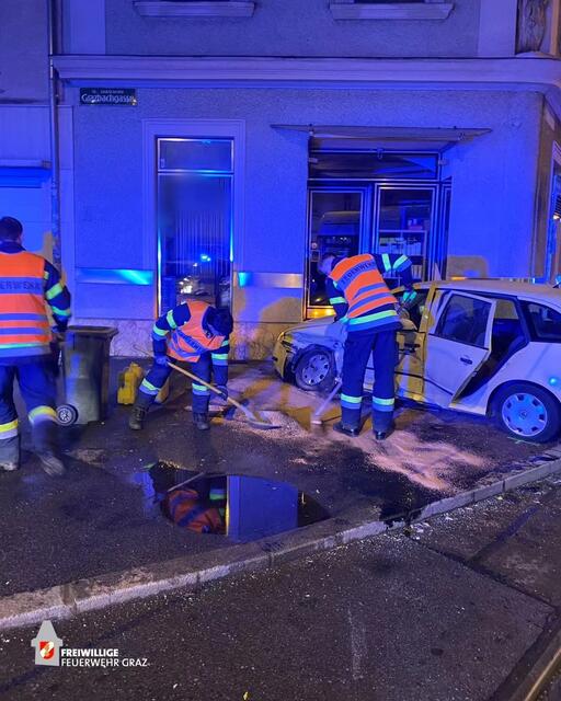 Auf Höhe Grazbachgasse kam es zu dem verhängnisvollen Unfall. | Foto: FF Graz