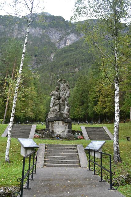 Soldatenfriedhof im heutigen Slowenien