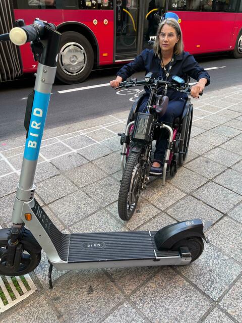 Leih-E-Scooter sind ebenfalls ein großes Problem. | Foto: Linde