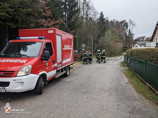 Das Üben zahlt sich aus - letzte Nacht war die FF Graz im Einsatz. | Foto: FF Graz