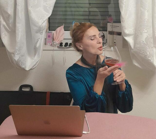 Virtuelle session am 31.10. 23 CALMANT  art_exile | Foto: Tatjana Christelbauer