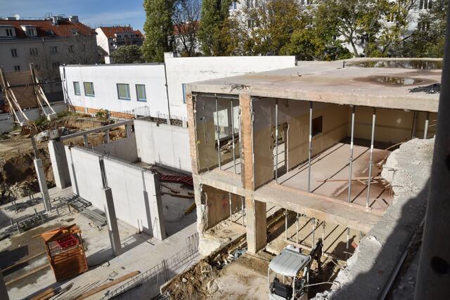 Die Schule Ettenreichgasse wird vollständig saniert und vergrößert. | Foto: Karl Pufler
