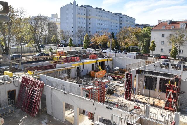 Noch wird in der Ettenreichgasse fleißig gearbeitet. | Foto: Karl Pufler
