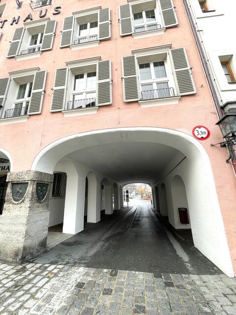 Absenkung beim Kirchberger Tor ist nötig. | Foto: Kogler