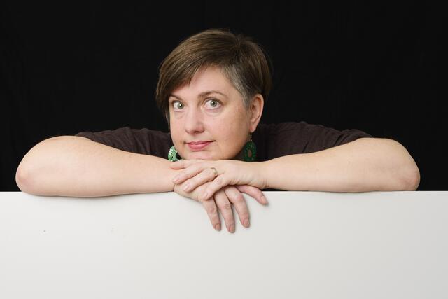 Mieze Medusa schreibt bildhaft, wortgewandt und aussagekräftig. | Foto: Claudia Rohrauer