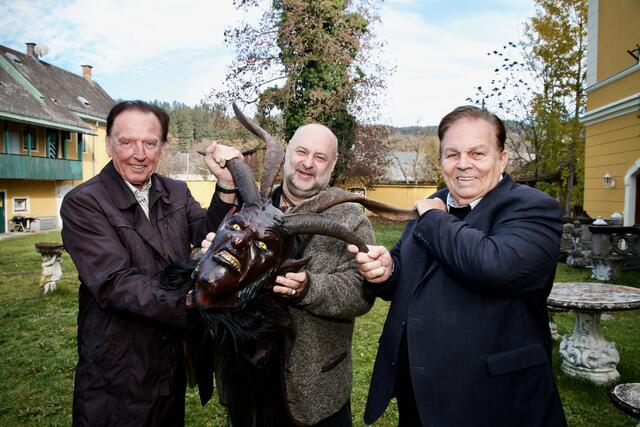 Das Veranstaltungsteam des Klagenfurter Krampuslaufes: Gerhard Winkler, Josef Pickl-Hafner und Wolfgang Lattacher | Foto: MeinBezirk.at