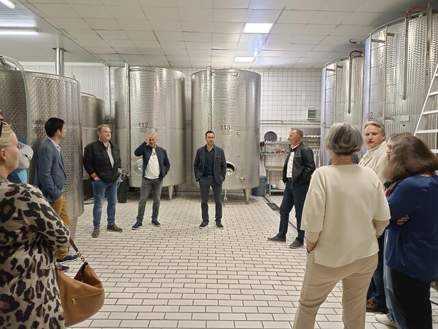 Auch in diesem Jahr werden wieder Führungen durch das Weingut angeboten | Foto: Eva Lacher-Dörfler